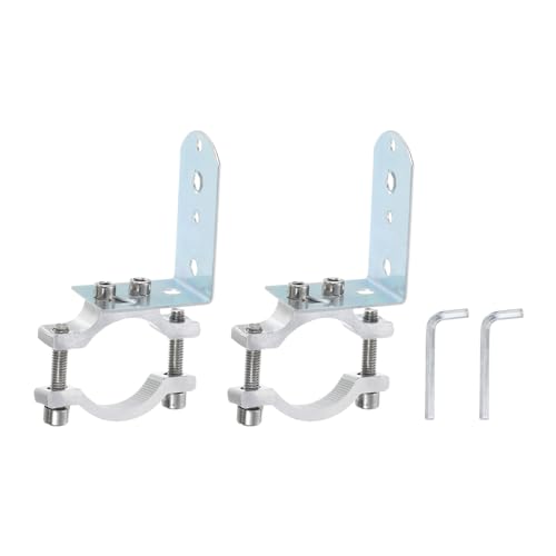 sourcing map 2Pcs Motorcycle Tube Clamp