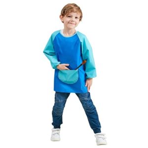 Xialuwy Kids Art Smock Children Painting Apron