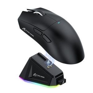 ATTACK SHARK X11 Gaming Mouse with Magnetic Charging Dock