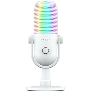 Razer Seiren V3 Chroma - RGB USB Microphone - Supercardioid Condenser Microphone with Tap-to-Mute (Reactive Lighting