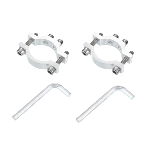 sourcing map 2Pcs Motorcycle Tube Clamp