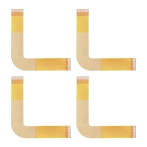 VGOL 4pcs Slim Laser Flex Ribbon Cable Copper Compatible with PS2 Slim SCPH-70000x SCPH-75000x SCPH-77000x SCPH-79000x Consoles with Double Sided Tape