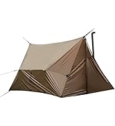 OneTigris COZSHACK Hot Tent, Large Spacious 4 Person Tent with Stove Jack, Windproof Waterproof t...