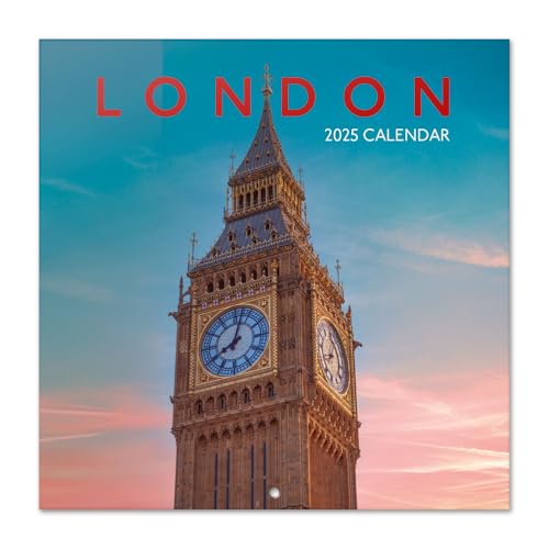 Grupo Erik Wall Calendar 2025 - London | 12" x 12" Square Calendar 2025