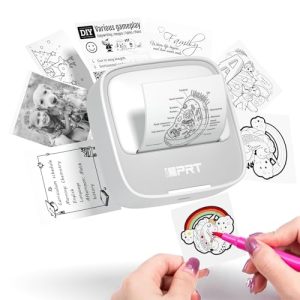 iDPRT Mini Sticker Printer Efficiently and Quickly