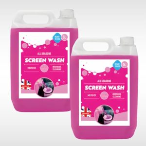 Dunnet Tools All Season Screenwash Windscreen Washer Fluid Effective To -5 Car Accessories Car Cleaning Products Home DIY All Year Round Screen Wash Car Wash (10L Screenwash)
