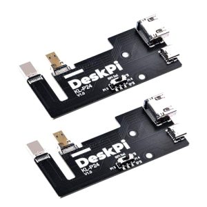 GeeekPi Micro HDMI to HDMI Adapter Board KL-P24 for Raspberry Pi 5 / Pi 4B