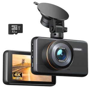 iZEEKER 4K Dash Cam Front