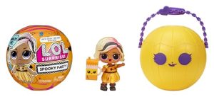 L.O.L. Surprise! Spooky Party - Pumpkin Pretty - Limited Edition Doll with 7 Surprises - Pumpkin Ball Packaging for Trick-or-Treating - Suitable for Collectors and Kids Ages 4+