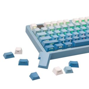 EPOMAKER 133-Key Double-shot Side-printed PBT Cherry Profile Keycap Set for Mechanical Gaming Keyboard