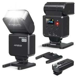 Andoer A35 Camera Flash Speedlite Wireless for Canon