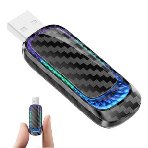 Wireless CarPlay Adapter & Android Auto Wireless Adapter - 2 in 1 Mini Adapter for Factory Wired CarPlay and Android Auto Cars