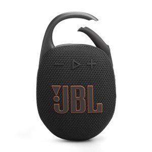 JBL Clip 5 Ultra-Portable Bluetooth Speaker with Integrated Carabiner
