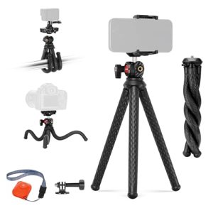 NEEWER Flexible Tripod with Remote