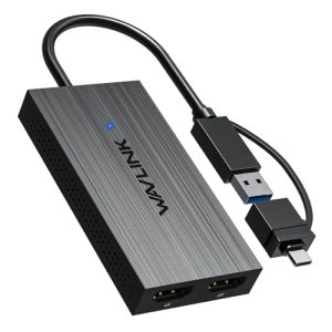 WAVLINK USB 3.1/USB C to Dual HDMI Adapter