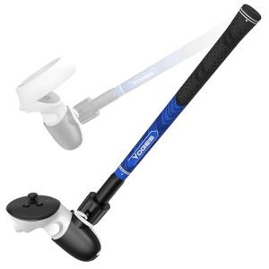 YOGES VR Golf Club Attachment Compatible with Meta Quest 3/ Oculus Quest 2 Controller