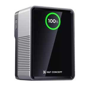 K&F Concept 99Wh V-Mount Battery with PD100W USB-C Fast Charging and Multi-Output Ports