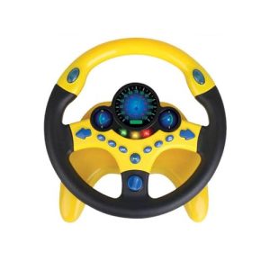 Kids Steering Wheel - PP Toddler Steering Wheel Toy| Steering Wheel For Kids|toy Steering Wheel For Kids| | Easy To Use Car Driving Toy And Kids Accessories For Boys