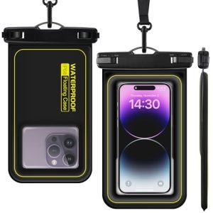 IP68 Waterproof Phone Pouch Floating: Travel Essentials Cruise Ship 2024 Dry Bag for Vacation Beach Kayak Boat Accessories