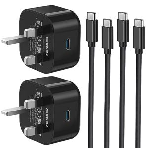 Samsung Fast Charger Plug and Cable 2Pack