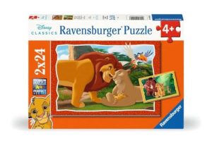 Ravensburger 12001029 Disney Lion King Toys-2x 24 Piece Jigsaw Puzzles for Kids Age 4 Years Up