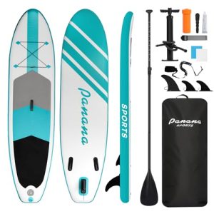 Panana Inflatable Stand Up Paddle Board 10' × 30" × 6"