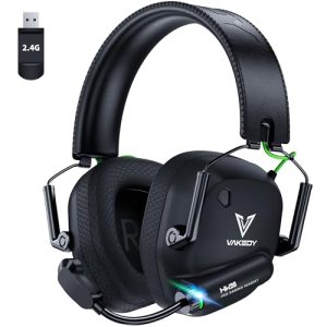 Vakedy Wireless Gaming Headset for PC