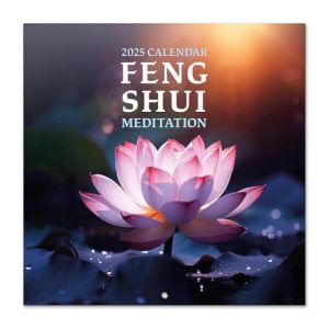 Grupo Erik Wall Calendar 2025 - Feng Shui & Meditation | 12" x 12" Square Calendar 2025