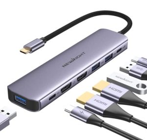 USB C to Dual HDMI Adapter