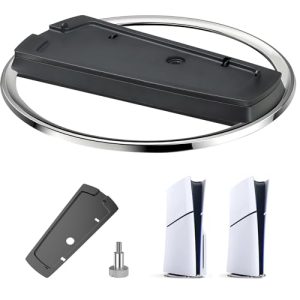 HARIKIKI Vertical Stand for PS5 Slim/PS5 Disc & Digital Console