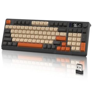 M96 Dual Mode Wireless Gaming Keyboard with 2.4G & BT5.0
