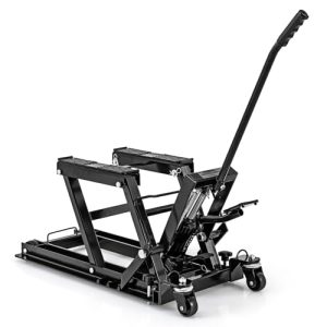COSTWAY 680kg Hydraulic Motorcycle Lift