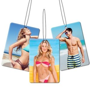 Personalised Car Air Freshener- Double-Sided Photo Personalised Air Freshener Car