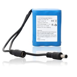 MXJFYY DC12V Rechargeable Lithium-ion Battery Pack for MP3 Players