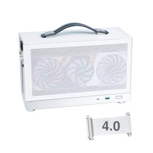 S300 Portable 8L Mini-ITX Case w/PCIe 4.0 Riser Cable