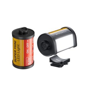 TTARTISAN Mini Magnetic LED On-Camera Video Light Retro Film Look LED Light with Cold Shoe Mou