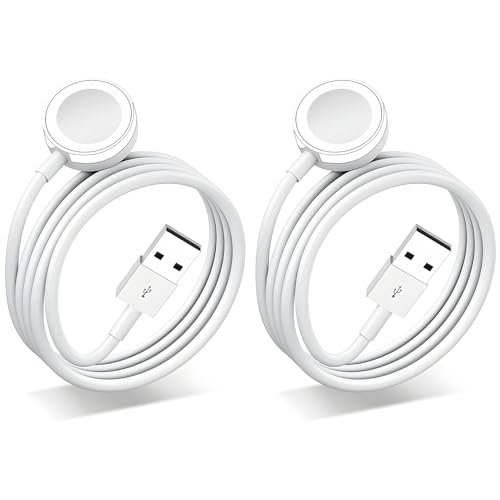 2024 Update New Version Watch Charger [2 Pack] Magnetic Wireless Cable Portable Compatible for Apple Watch Series 8 7 6 5 4 3 2 SE Ul