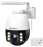 GENBOLT [DC&POE] 3G/4G LTE Security Camera Outdoor Wireless, Floodlight POE IP Surveillance Camer...
