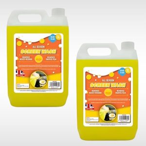 Dunnet Tools Summer Screenwash Windscreen Washer Fluid Bug Remover Car Accessories Car Cleaning Products Home Diy All Year Round Screen Wash Car Wash Screen Wash For Cars (10L Screenwash)