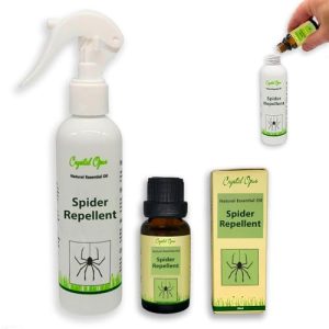 Makes 50+ Bottles of Spider Repellent Spray. Tried & Tested Concentrated Blend of 12 Essential Oils That Deter Spiders. Natural
