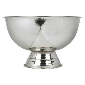 URBNLIVING Large Stainless Steel Champagne Wine Beer Ice Cooler Party Bowl on Foo