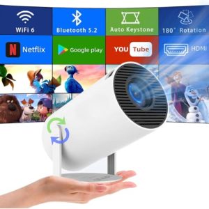 Smart Mini Projector with Android 11