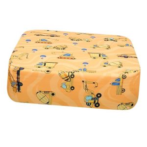 Moonyan Booster Seat with Straps | Non-Slip Bottom Chair Pad for Kids Booster - with Safety Belt Washable Chair Booster Pad Waterproof