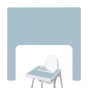 High Chair Placemat for IKEAs Antilop | Silicone Placemats for Kids High Chair | Non-Slip Highchair Baby Food Mat | High Chair Place Mats Eating Table Mat for Baby