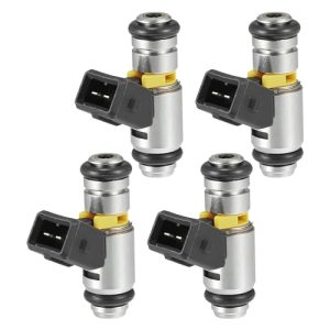 A ABSOPRO Fuel Injector No.71724544/71724545 for ALFA ROMEO MiTo 2011-2018 1.4 for FIAT Panda 2010-2013 1.2 Black 4 Pcs