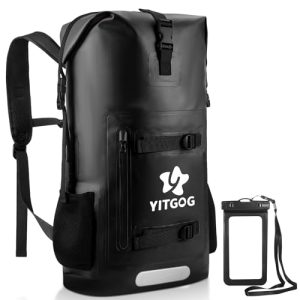 YITGOG Dry Bag 30L Roll Top Waterproof Dry Bag with Phone Pouch