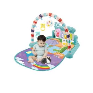 Baby Play Mat with Replaceable Washable Mat Covers
