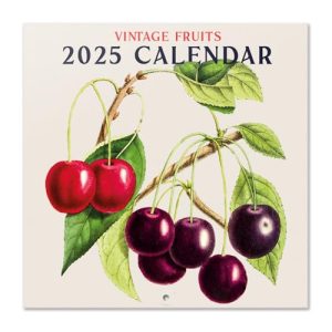 Grupo Erik Wall Calendar 2025 - Fruits | 12" x 12" Square Calendar 2025