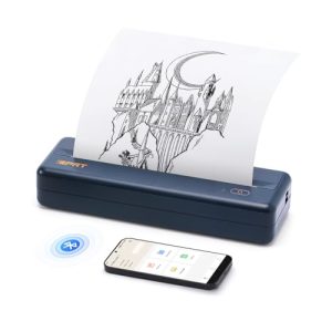 iDPRT MT890 Portable Wireless Printer - Bluetooth Inkless Printer for Travel