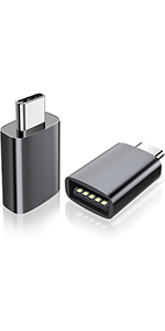 lightning female to usb c male adapter